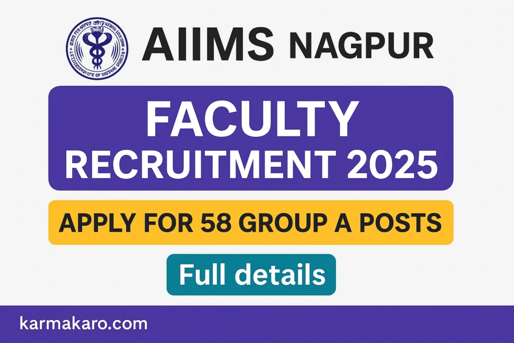 AIIMS Nagpur Faculty Recruitment 2025