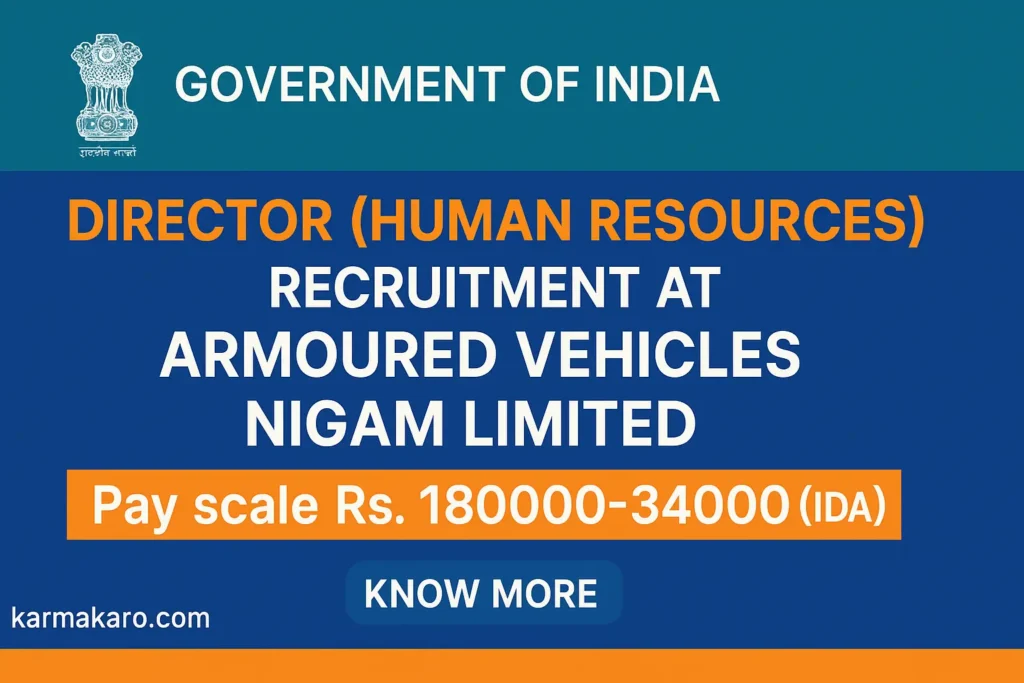 PESB Recruitment 2025: Director (Human Resources) Vacancy at AVNL