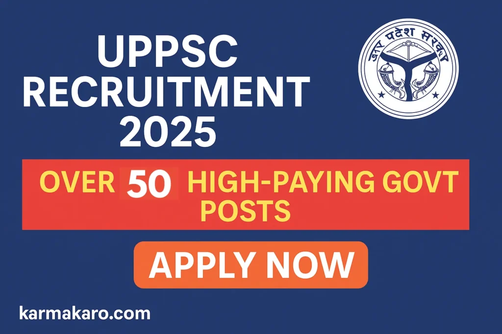 UPPSC Recruitment 2025