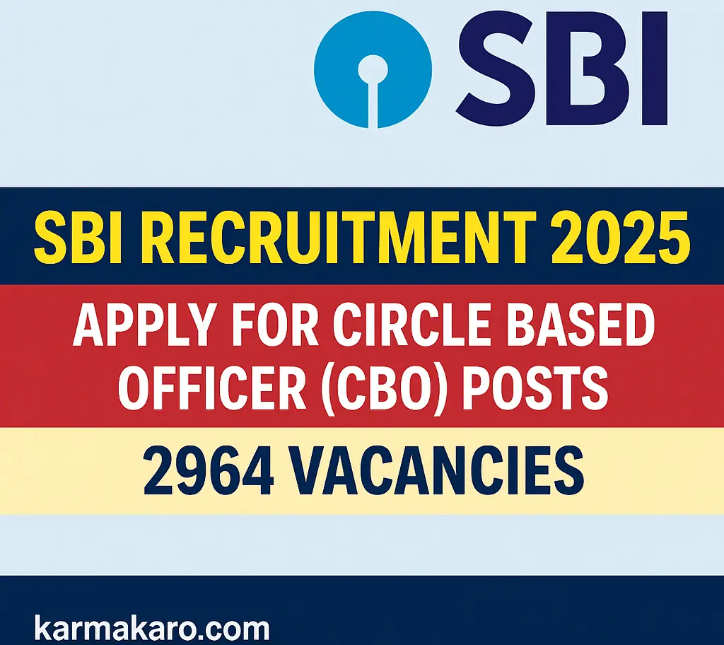 SBI 2964 Circle Based Officers in 2025