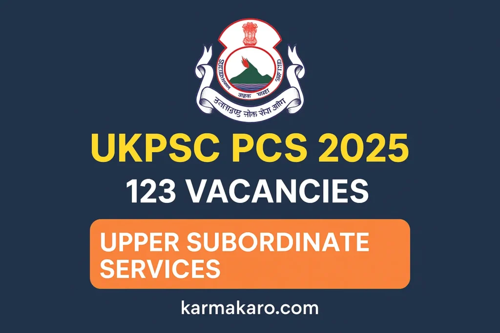 UKPSC PCS 2025