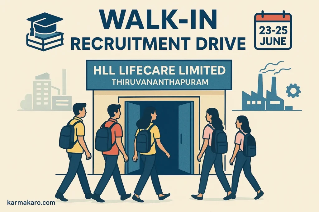 HLL Lifecare Limited Trainee Recruitment 2025 Walk-In Selection Test