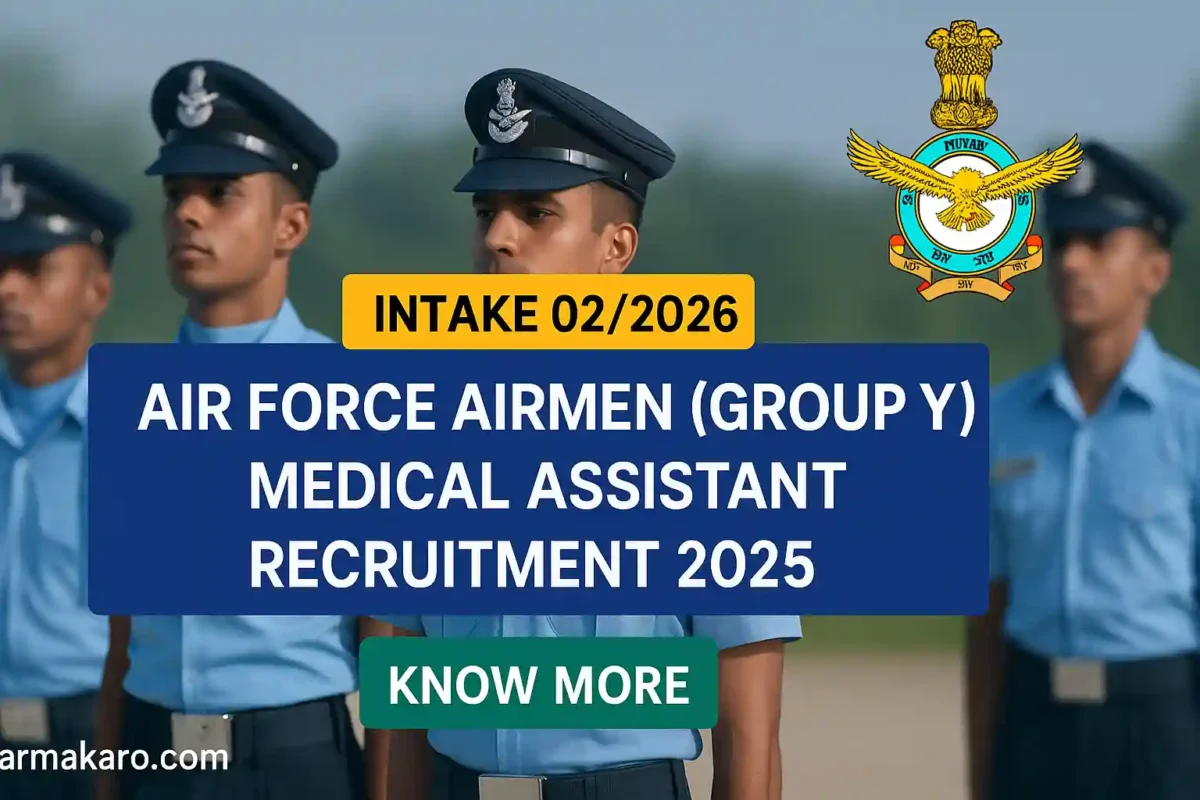 Air Force Airmen Medical Assistant Recruitment 2025