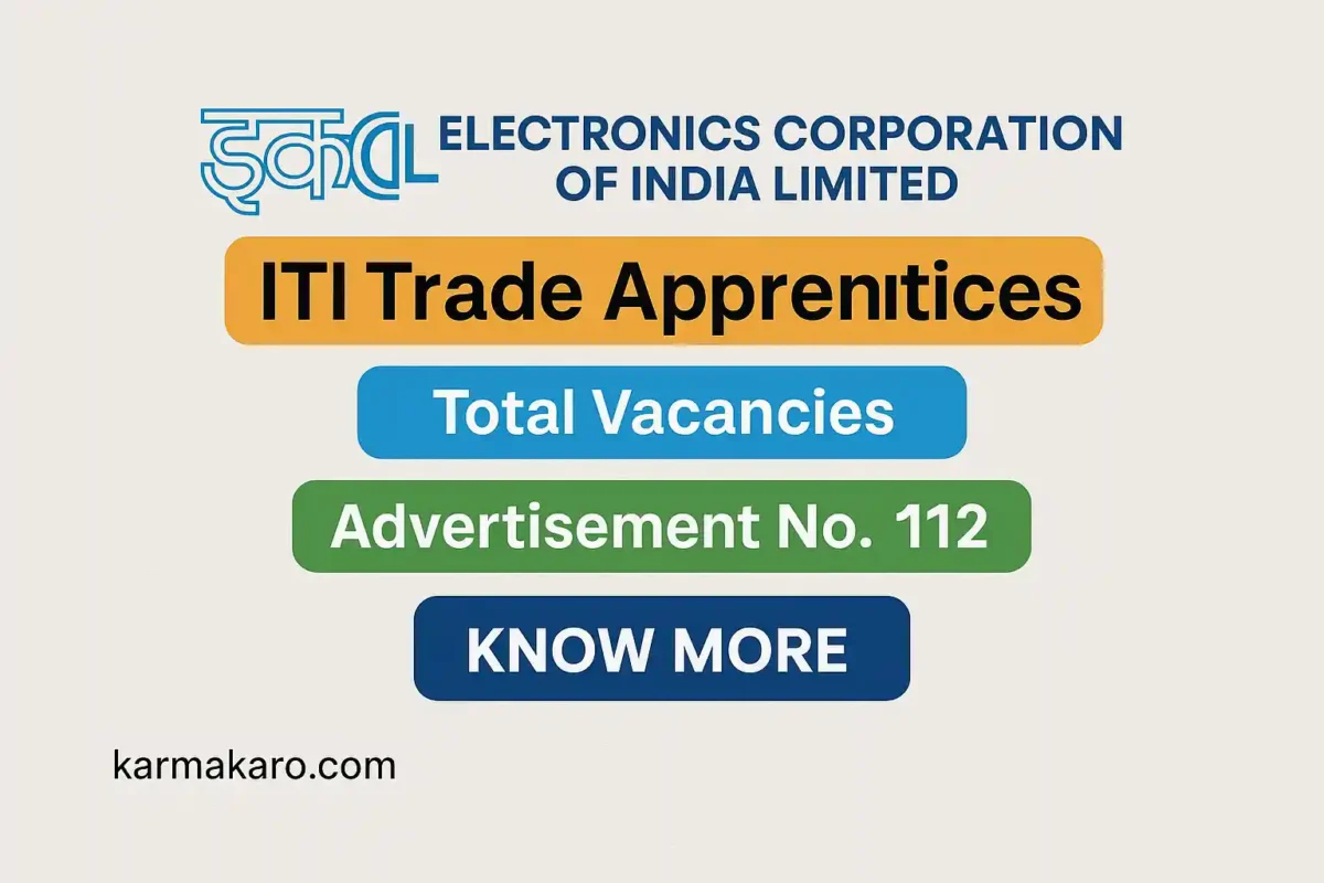 ECIL Apprentices Recruitment 2025