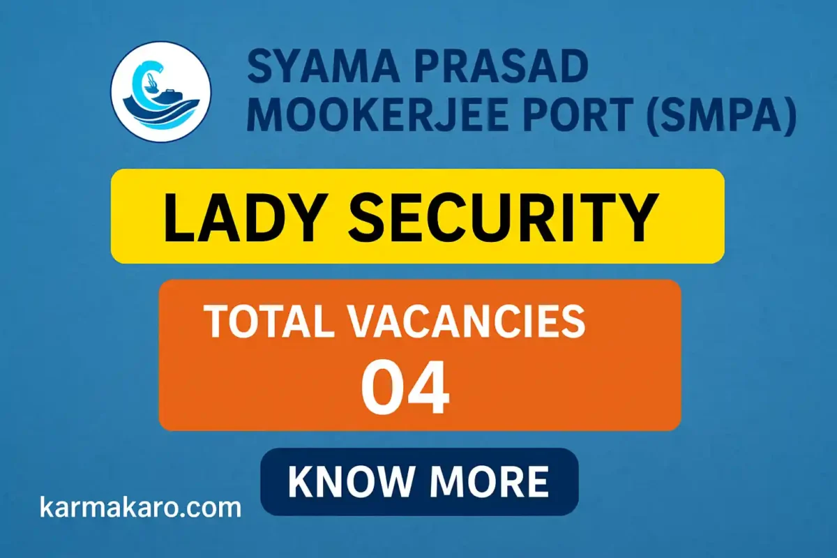 SMPA Lady Security Recruitment 2025 – 04 Vacancies
